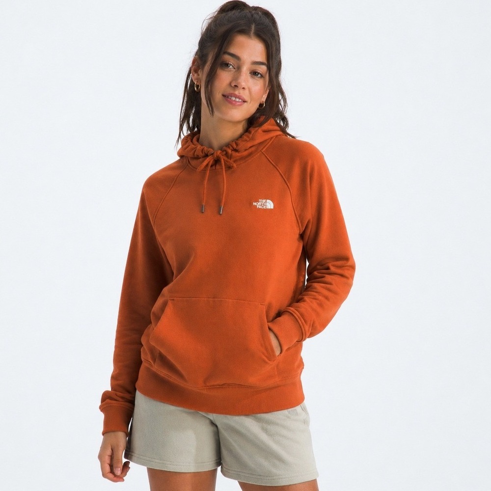 The North Face Womens Pullover Hoodie Sweatshirt Size S Cozy Outdoor Minimalist